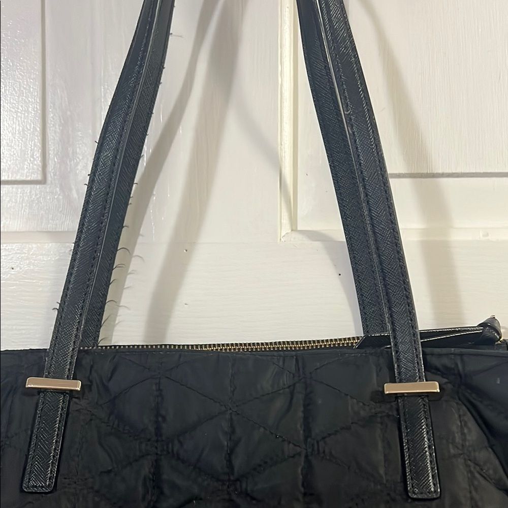 Kate Spade Black Quilted Tote - Picture 8 of 12